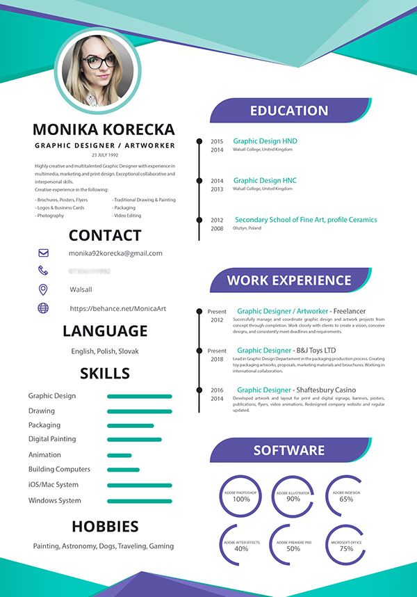 Resume example preview